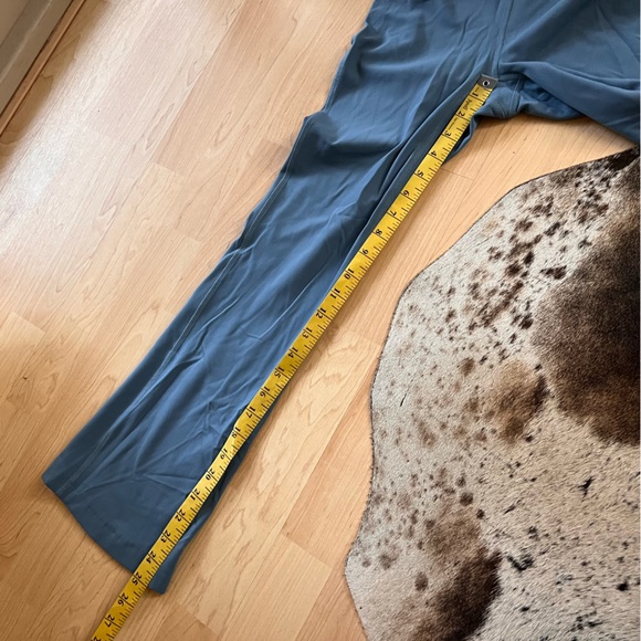 LULULEMON Groove Super High Rise Flared Pant in Utility Blue Size 2 - Picture 6 of 6